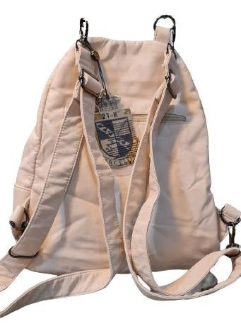 Barcelona - Wash Leather Women's Shoulder and Backpack Bag - Image 1