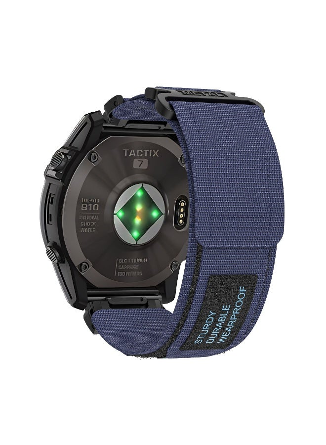 NIBEMINENT Highland Nylon Loop Velcro Strap for Garmin Watches  - Image 2