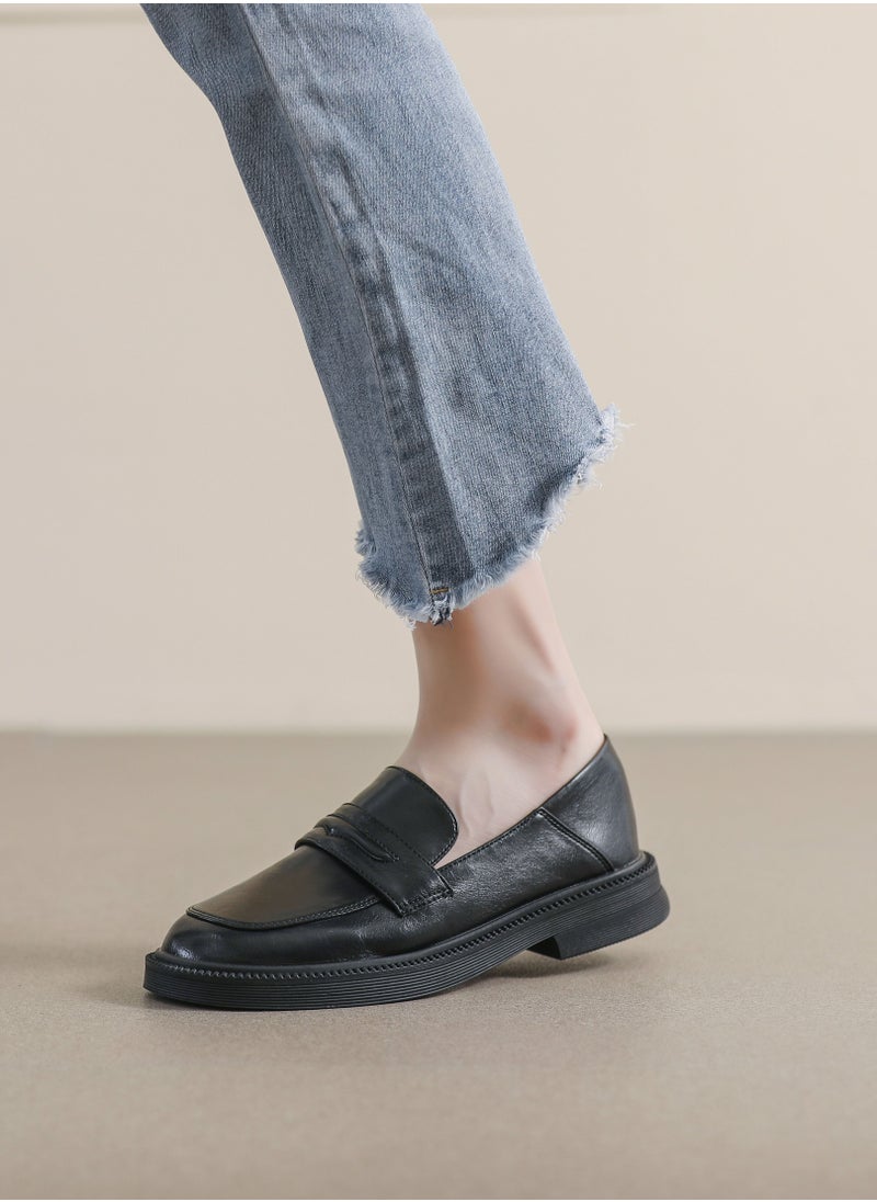 Loquat Versatile Single Shoes In Spring And Summer Black  - Image 2