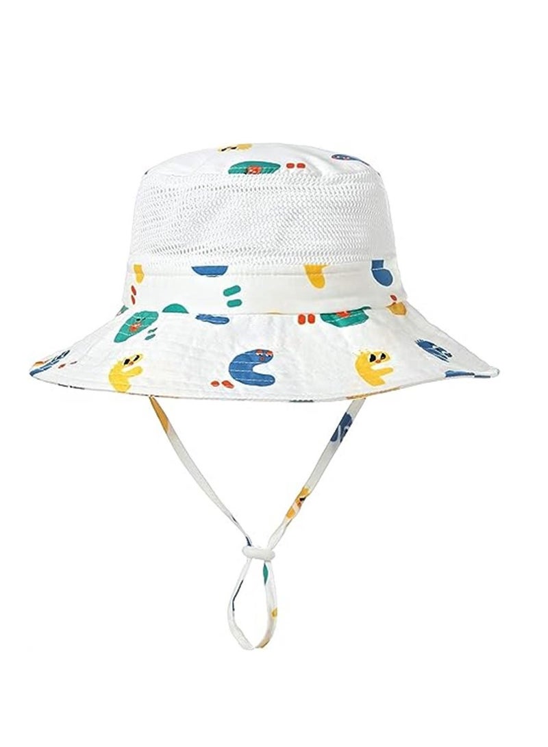 Wide Brim Mesh Kids Sun Hat Toddler Baby Sun Protection Hats - Image 2