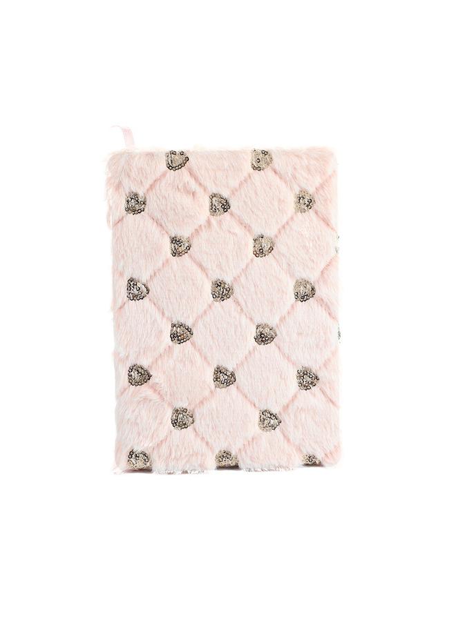 Bluejw New Plush Love Sequins A5 Horizontal Line Notebook High Color Value Gradient Notebook Student Hand Account Book - Image 5