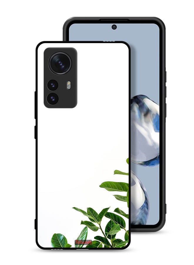 Tolwak Xiaomi 12S Pro Protective Case Cover Josh Calabrese Leaves - Image 1