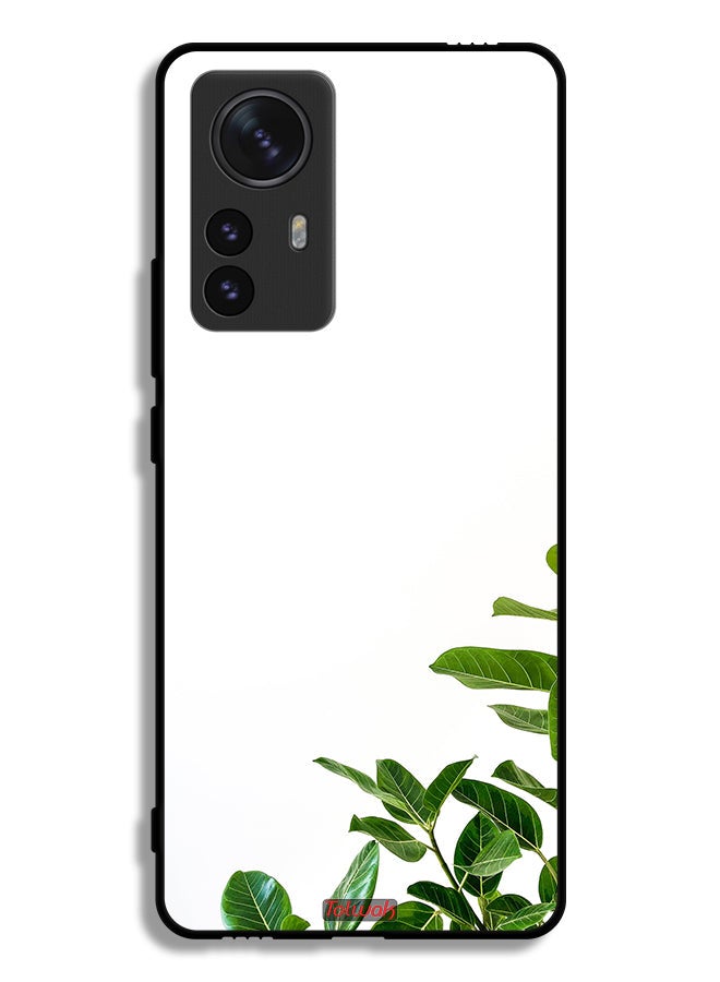 Tolwak Xiaomi 12S Pro Protective Case Cover Josh Calabrese Leaves - Image 2