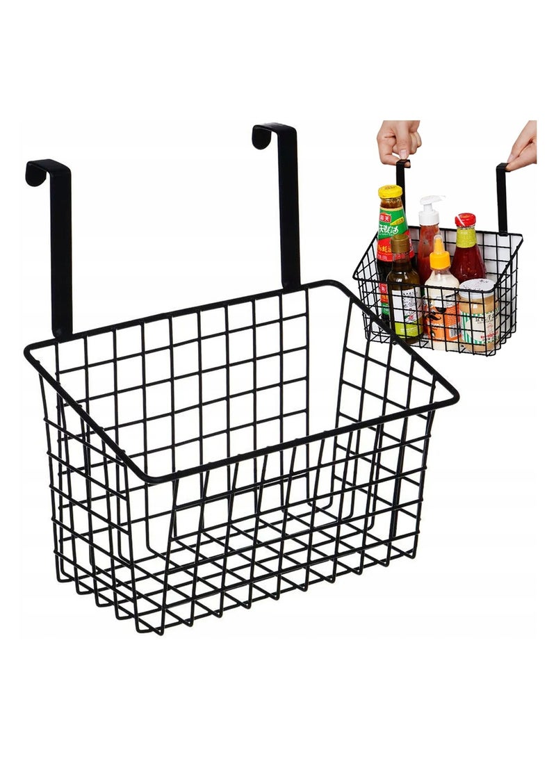 DubaiGallery Basket metal door-hung organiser kitchen hanging shelf  - Image 1