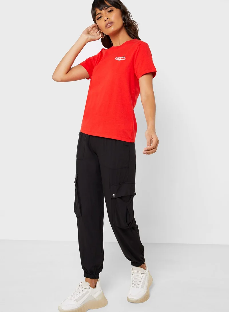 FOREVER 21 Cargo Pocket Pants