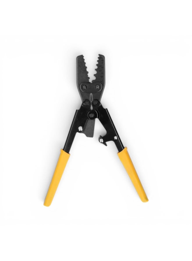 كماشة ضغط كابلات احترافية (Crimping Tool)، أداة كبس الأسلاك الكهربائية شديدة التحمل مع مقابض مريحة. - Image 4