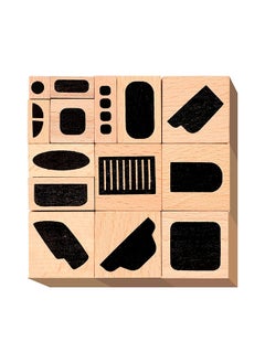 Avenir Stamp and Match Create Vehicles Craft Imaginative Vehicles With 15 Wooden Stamps, Spark Imagination & Cognitive Development Exciting Craft Kit for Kids 3+  - Image 4