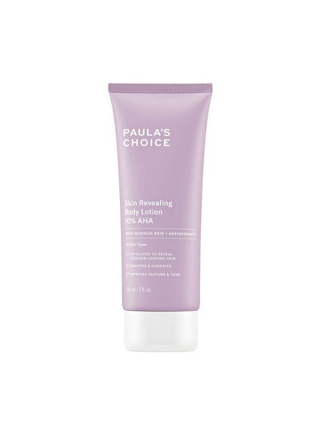 PAULA'S CHOICE Skin Revealing Body Lotion 10% Aha Glycolic Acid & Shea Butter Exfoliant Moisturizer For Keratosis Pilaris (Kp) Prone Skin 7 Ounce  - Image 2