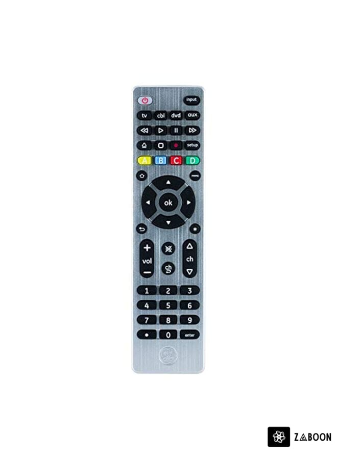 Zaboon Remote For Smart TV Silver