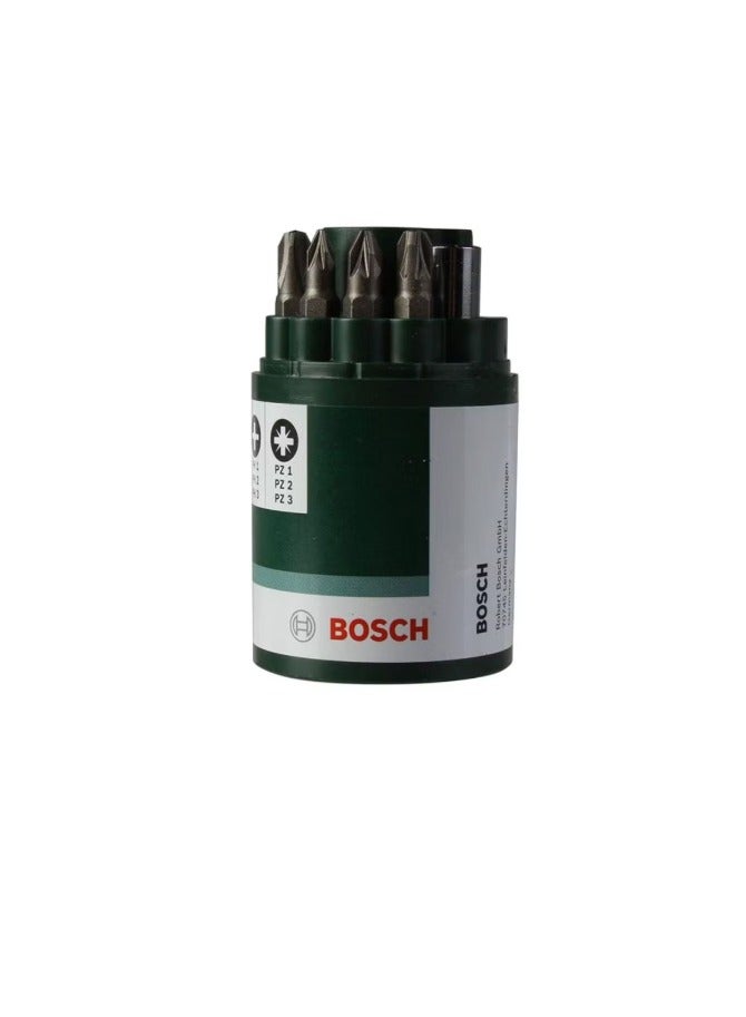 BOSCH 9-Piece Drill Bit Set Black/Green