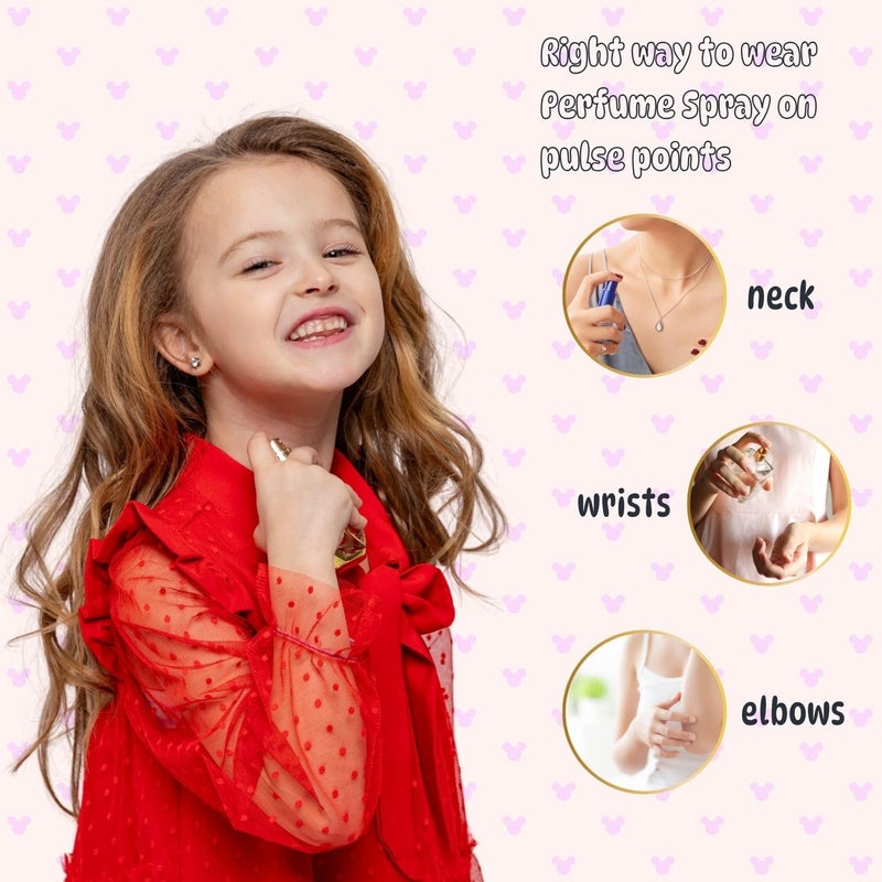 Disney Minnie Mouse, Disney, Fragrance, for Kids, Eau de Toilette, EDT, 3.4oz, 100ml, Perfume, Spray, Made in Spain, by Air Val International - Image 5