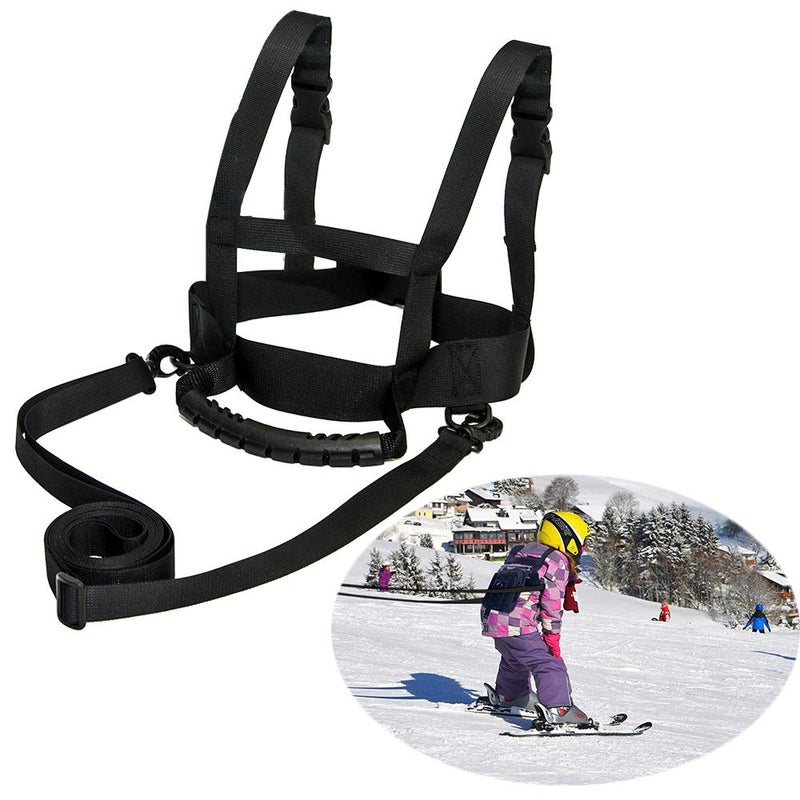 ZipSeven Kids Ski Harness Heavy Duty Ski Shoulder Training Harness Ski Training Leash for Skating, Skateboarding, Snowboard, Roller Skating, Cycling for Kids and Beginners - Image 2