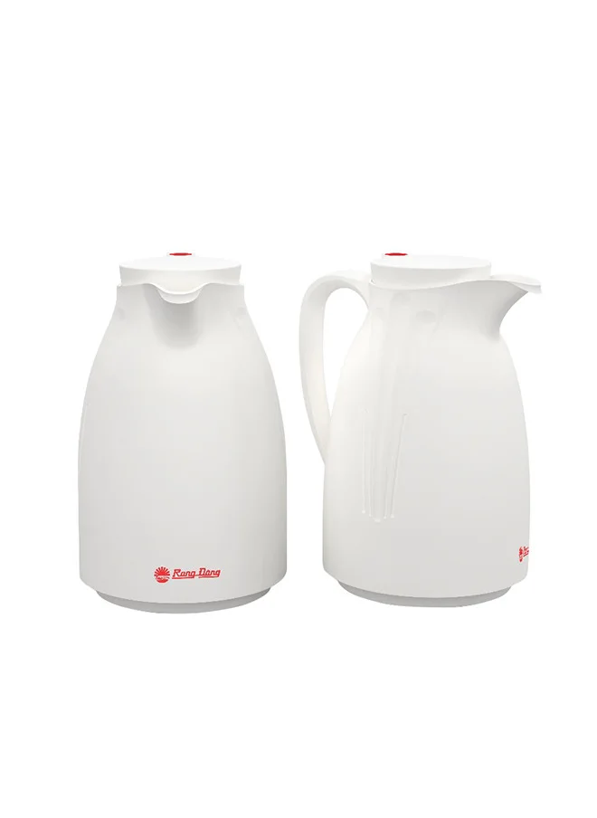 Rang Dong Plastic Tea & Coffee Flask 1.5 Liter White