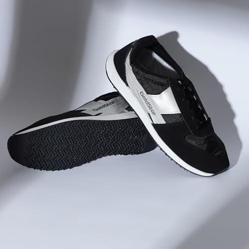 Gold Star GOLDSTAR 032 Men’s Latest Stylish Casual Sneakers Shoes | Lace-Up Lightweight Sports Running Shoes for Men | Comfortable Walking, Gym Training, Trekking, Hiking, Jogging, Party & Footwear - Image 2