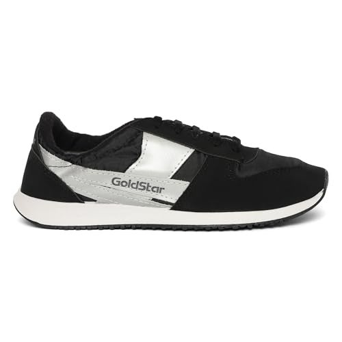 Gold Star GOLDSTAR 032 Men’s Latest Stylish Casual Sneakers Shoes | Lace-Up Lightweight Sports Running Shoes for Men | Comfortable Walking, Gym Training, Trekking, Hiking, Jogging, Party & Footwear - Image 3