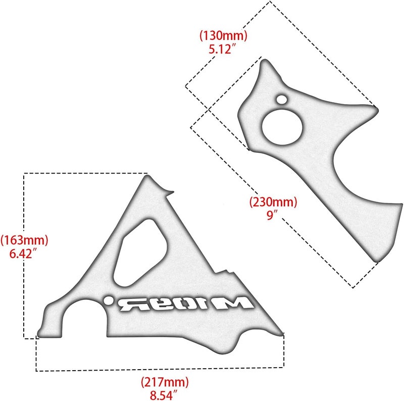 FENGREN Motorcycle Engine Side Covers for Suzuki Boulevard M109R / Intruder M1800R / VZR1800 Boss (2006-2021) - Image 3
