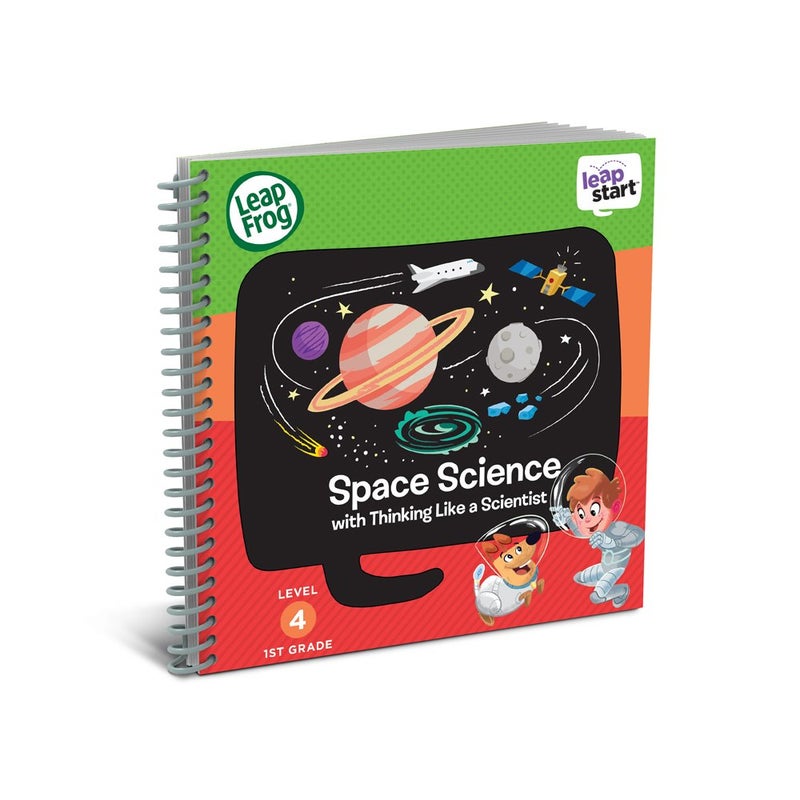 LeapFrog LeapStart 1st Grade Activity Book: Space Science and Thinking Like a Scientist (Requires LeapStart System) - Image 1