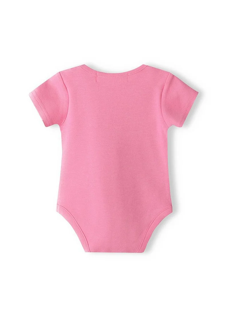 MINOTI 2-Pack Baby Bodysuits with Short Sleeves and Playful Print