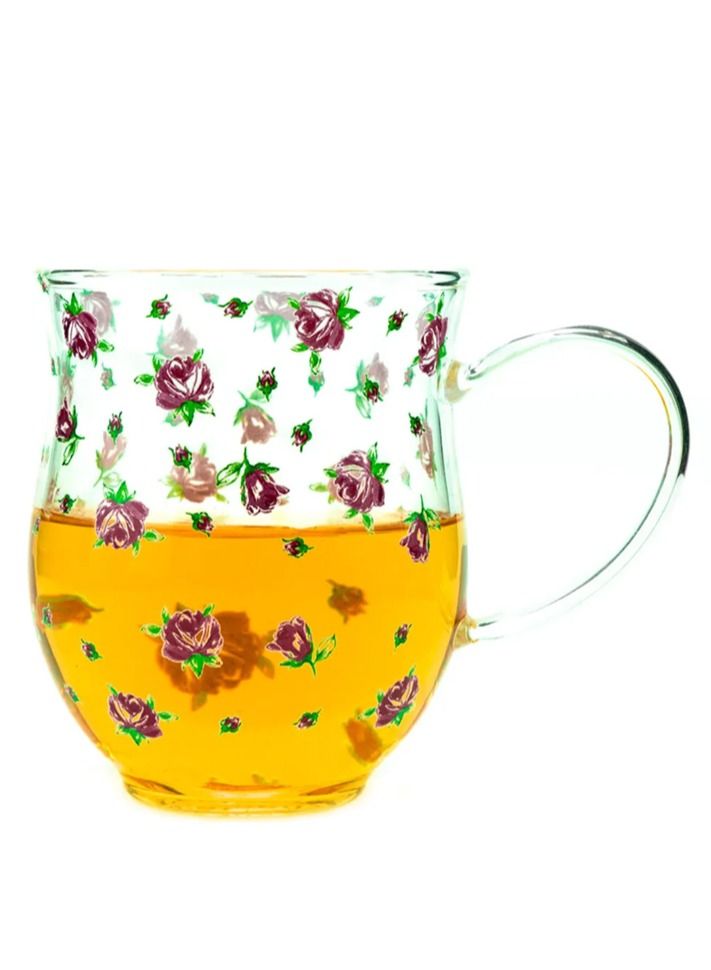 تيلاند زجاج حراري معزول من Emma Ele Mug للشاي Latte Cappuccino Espresso (0.2L)