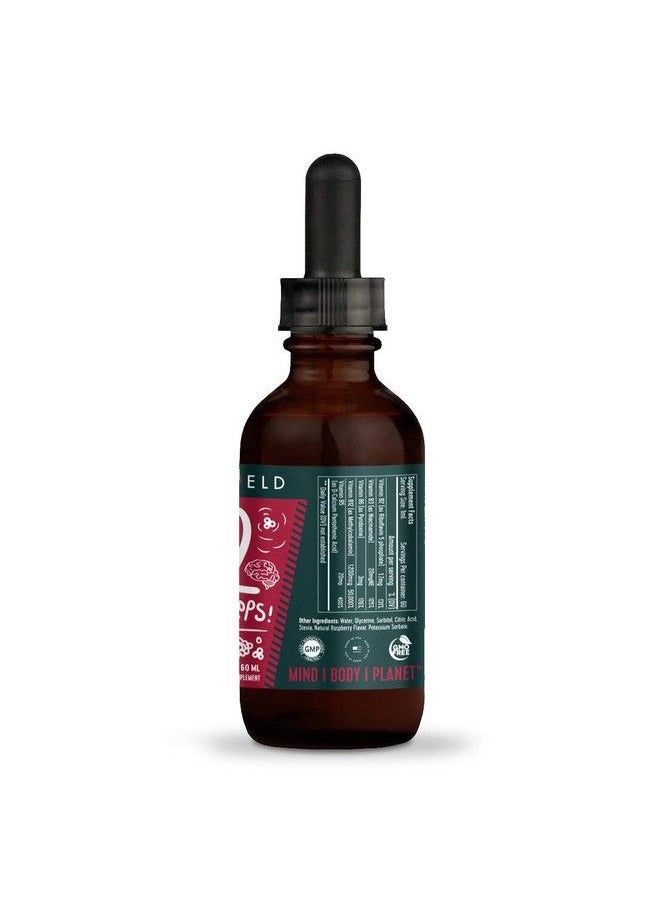 Freshfield Naturals - Freshfield B12 Complex Drops Vitamin B Complex Vegan Friendly: 1200 Mcg Of B12 Methylcobalamin ; Liquid For Best Absorption ; Blend Of 5 B Vitamins ; Supports Energy Mood And Heart Health - Image 1