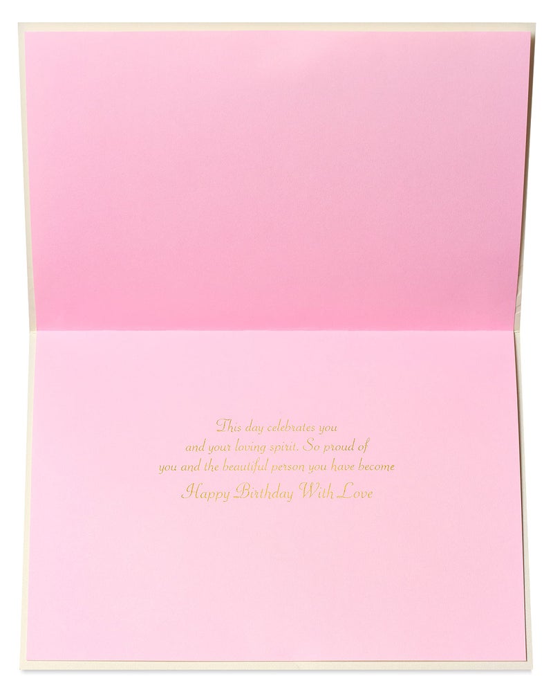 Papyrus Birthday Card for Daughter (Loving Spirit) - Image 2
