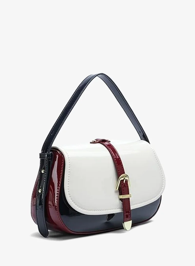 فايور Patent Monotone Shoulder Bag TKC 007