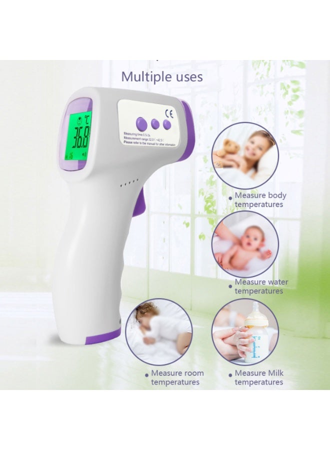 Gonice One-Click Non-Contact Infrared Thermometer with 3-Color Fever Alert, 1-Second Measurement & Multi-Use Function - Image 2