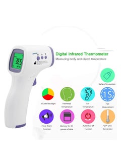 Thermometer, Digital Infrared Thermometer, for Adults and Kids,  Non-contact Temperature, Meter with Fever Alarm Dual Temperature Mode - pzsku/ZC2B2B8B4392AE782AF16Z/45/_/1720060784/cdb97b37-3f14-420d-98d7-5e8be7340abb