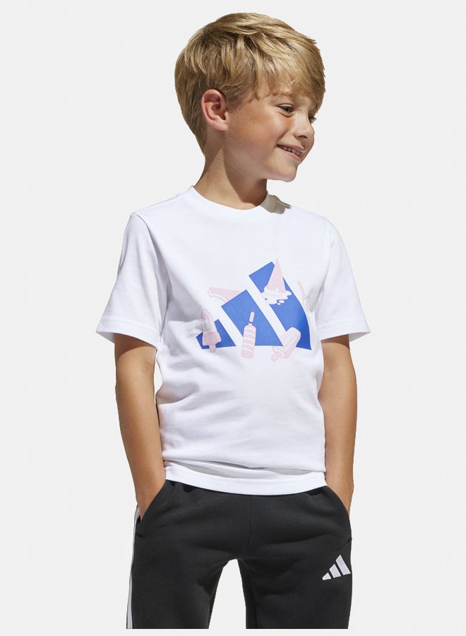 Adidas Lounge Ice Graphic T-Shirt Kids - Image 1
