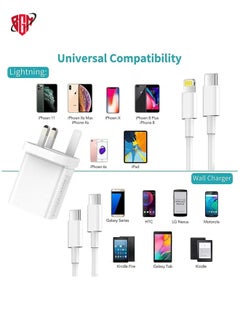 BGM 18W USB Fast Wall Charger Adapter Compatible with Apple iPhone 12/Pro/Max/Mini/SE/11/X XS, iPad Air/Pro, Samsung Galaxy S20/Note20/10, Huawei P40  - Image 3