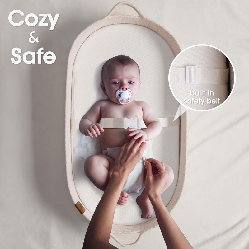 JJOO J&JOO Baby Changing Basket with Diaper Caddy - Image 3
