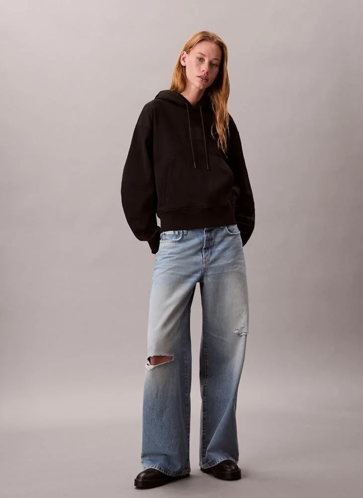 CALVIN KLEIN  Essential Pullover Hoodie for Women | Best Price UAE