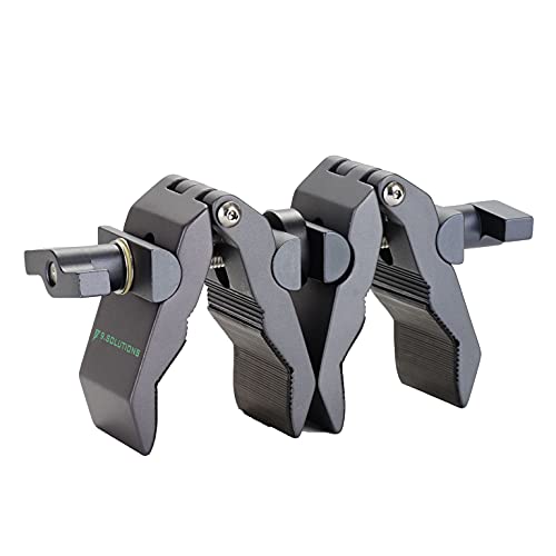 9.Solutions Python Double Clamp, Rotate 360 Degrees Independent, Max Load: 44lbs, 9.VP5081D - Image 1
