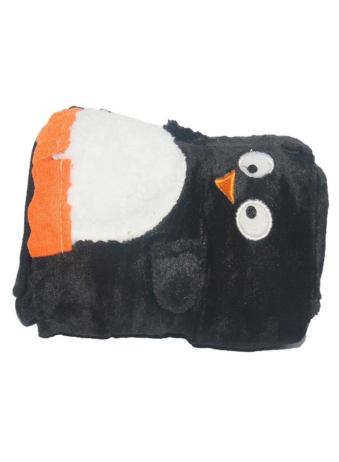 JADES : Christmas Theme Baby Blanket - Penguin - Image 4