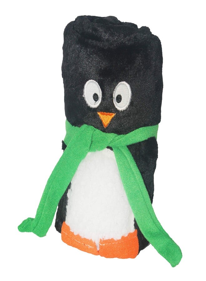 JADES : Christmas Theme Baby Blanket - Penguin - Image 1
