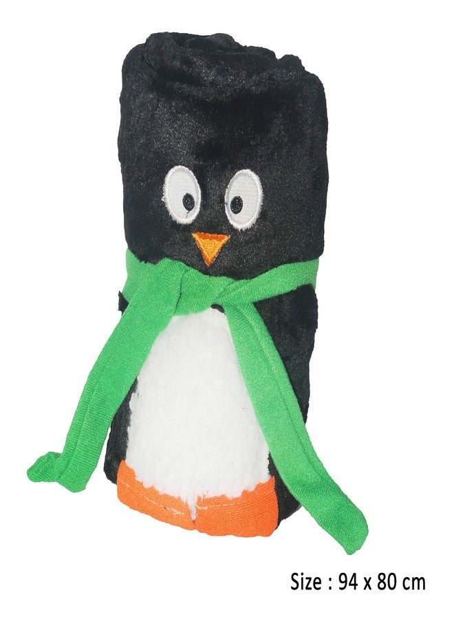 JADES : Christmas Theme Baby Blanket - Penguin - Image 5
