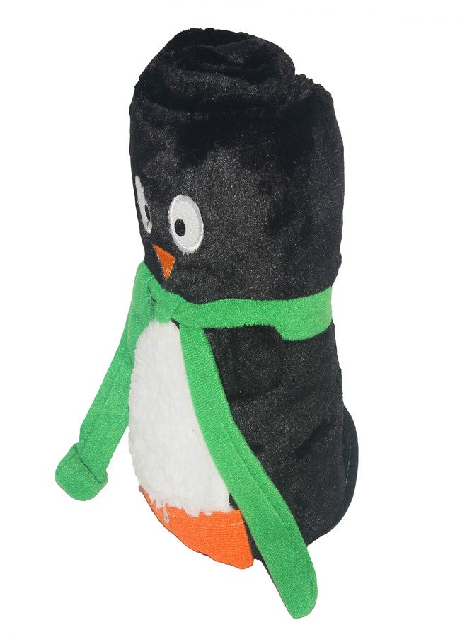 JADES : Christmas Theme Baby Blanket - Penguin - Image 2