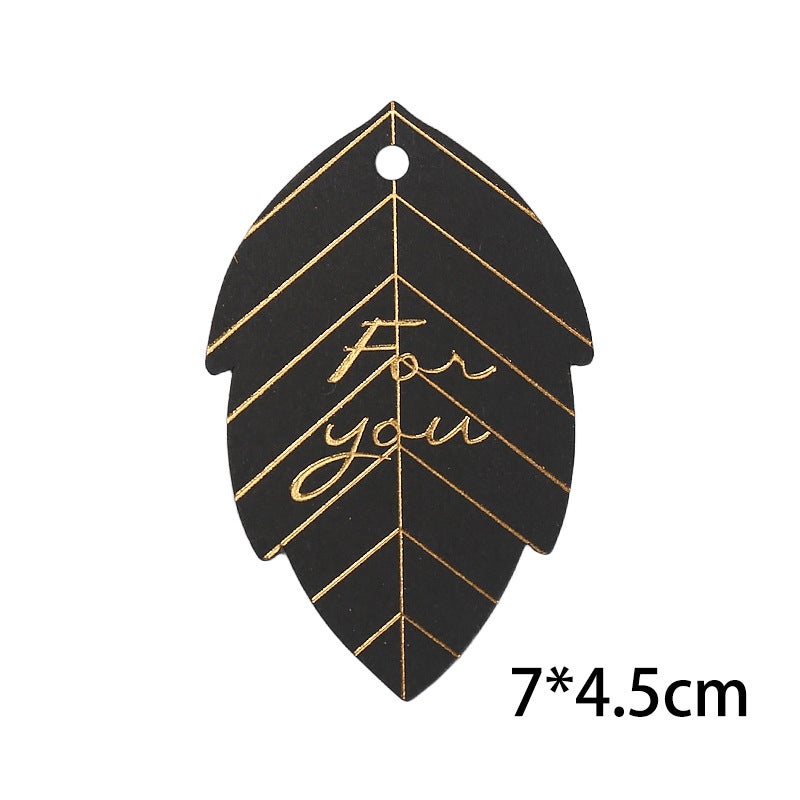 Packaging Hanging Cards Thank You Small Tags Kraft Paper Baking Gift Packaging Labels - Image 5