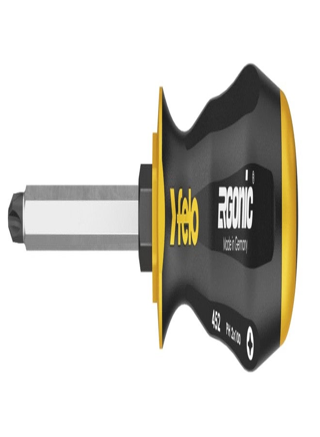 Felo 0715764533 Ergonic PH2 x 4 in. Screwdriver with Hammer Cap - Image 2