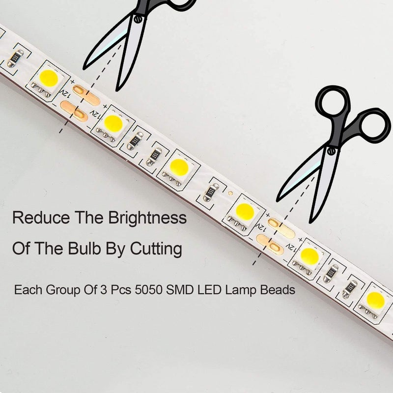 RYE Universal Car Boot Lighting Accessory 30 SMD 5050 LED Strip Light - Xenon White - Image 2