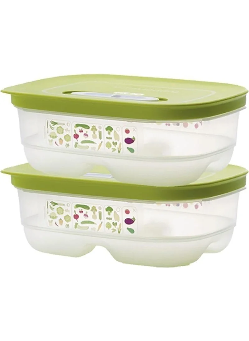 Ec Shop miraculouses in the kitchen Tupperware Sera Refrigerator Storage Container 2 x 800 ml