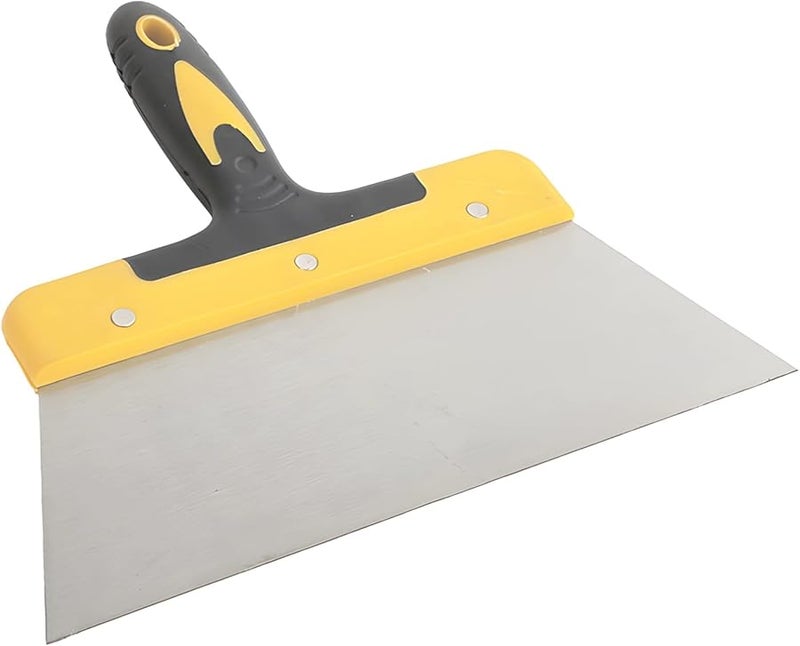 Stainless Steel Putty Knife 11.8 Inch Wide Scraper Tool for Ceiling and Paint Removal - Image 1