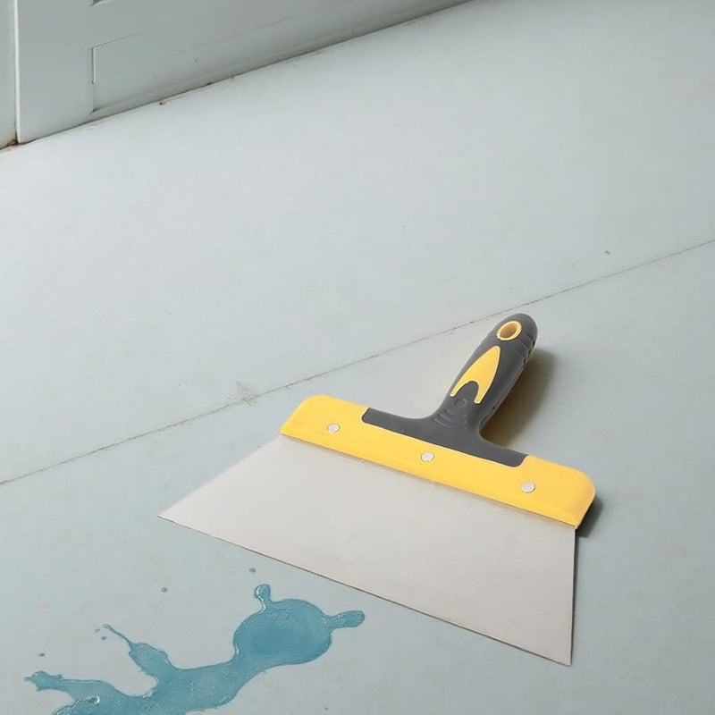 Stainless Steel Putty Knife 11.8 Inch Wide Scraper Tool for Ceiling and Paint Removal - Image 3