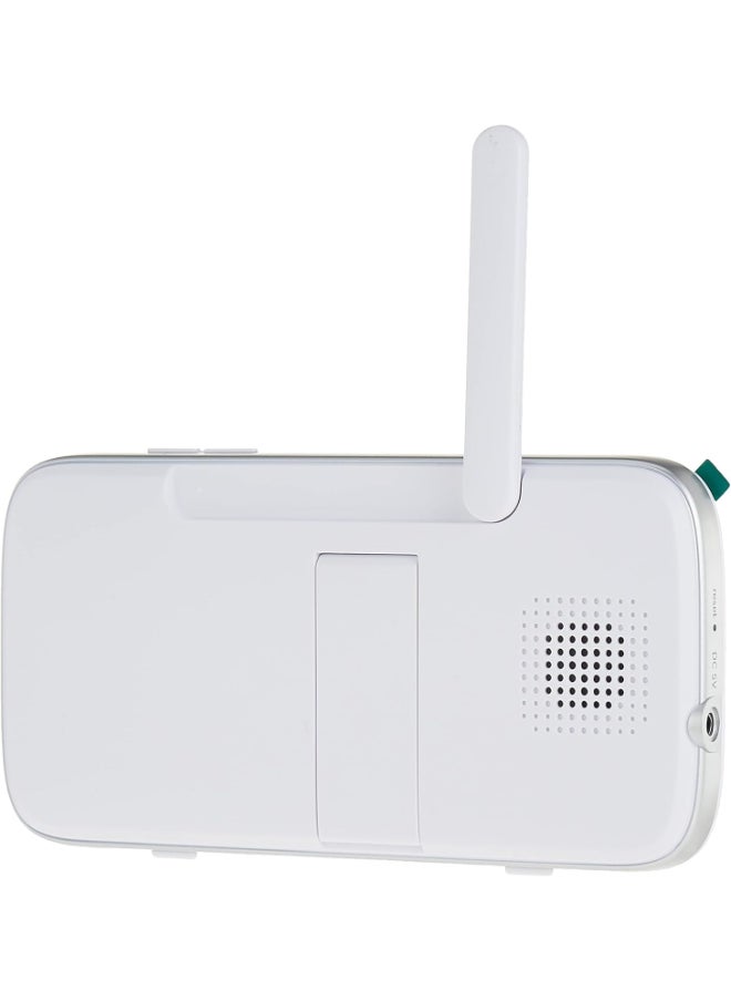 hubble connected - Hubble Connected Nursery Pal Glow+ - Smart Baby Monitor For Infants/Babies With Wireless Security Video Camera For Nursery - 5 Inch Full Hd Parent Unit, 2 - Way Talk, Sleep Trainer,Infrared Night Vision - White - Image 1