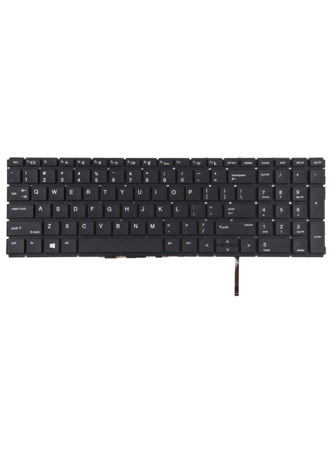 Backlight Keyboard Replacement Compatible with HP ProBook 450 G6 G7 455 G6 G7 455R G6 G7 Series Laptop L45090-B31 L45090-001 2B-BBU01Q100 2B-ABU07Q100 V181646BS1 - Image 2