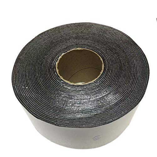 EWT (615) EWT Premium Asphalt Tarmac Parking lot Joint and Crack Sealer Repair Hot-Filler Premium Tape, 50 FT Long(4 inchs x 50ft Tape) - Image 1