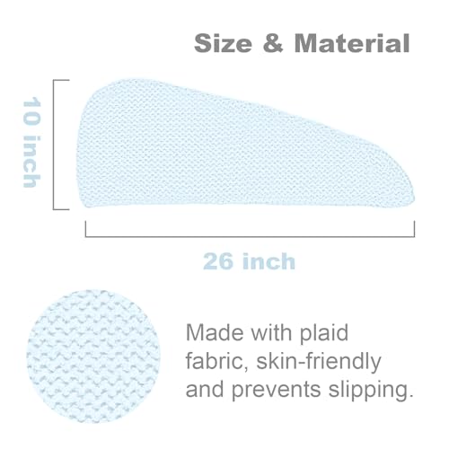 Kldnkig Microfiber Hair Towel for Women: Ideal Christmas Stocking Stuffer for Women, Teen Girls, and Children 3 Pack Drying Wrap Towels Designed for Curly Hair, Anti-Frizz Hair Care Accessory - Image 2