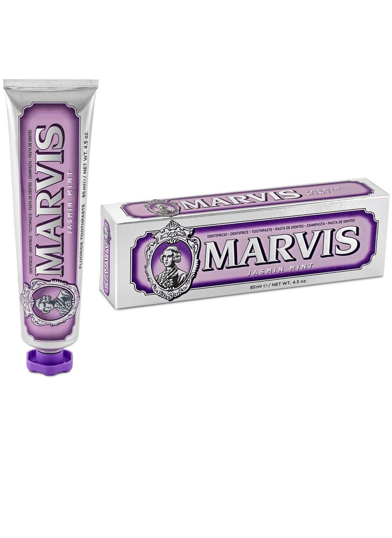 Marvis - Set Of Marvis Whitening Mint Toothpaste With Xylitol 85ml And  MARVIS Jasmin Mint 85 ml - Image 1