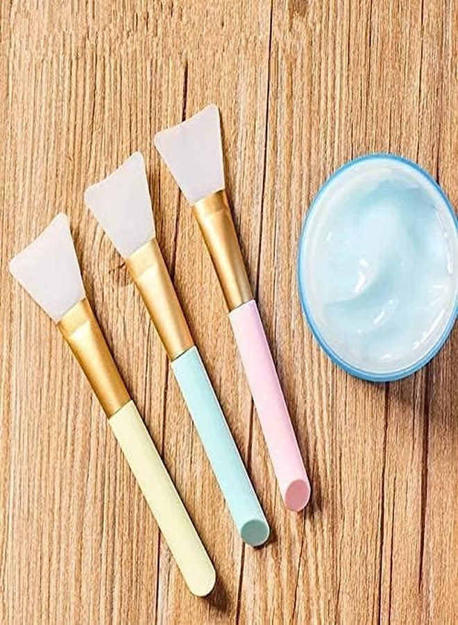 ARTISTERY Soft Facial Applicator Hairless Silicone Mud Mask Brush (, 13.9 X 3.2 X 1.5 cm) - Multicolor - Image 2