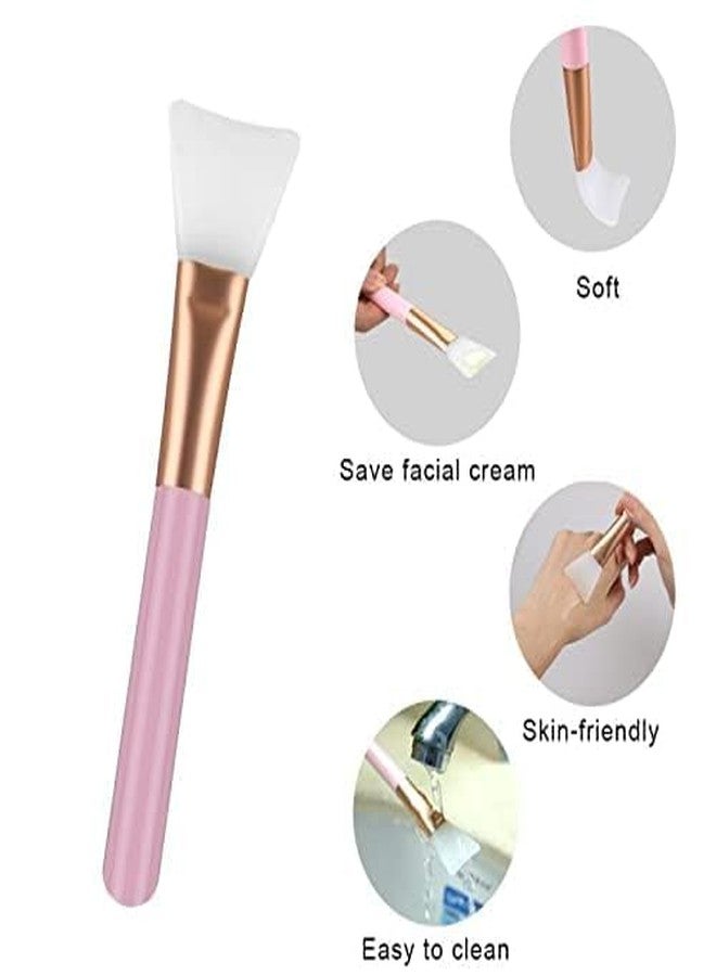 ARTISTERY Soft Facial Applicator Hairless Silicone Mud Mask Brush (, 13.9 X 3.2 X 1.5 cm) - Multicolor - Image 5